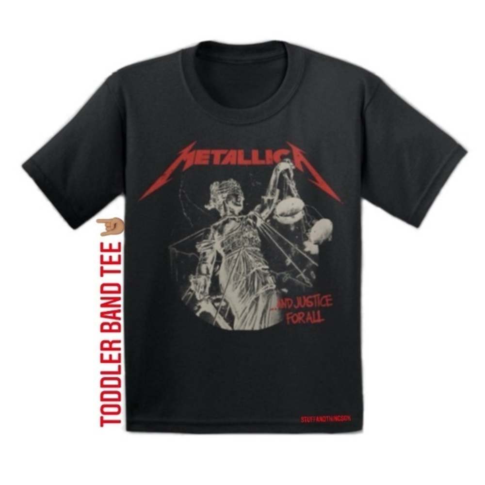 Metallica & Justice For‎ All Vtg Style METAL 3T